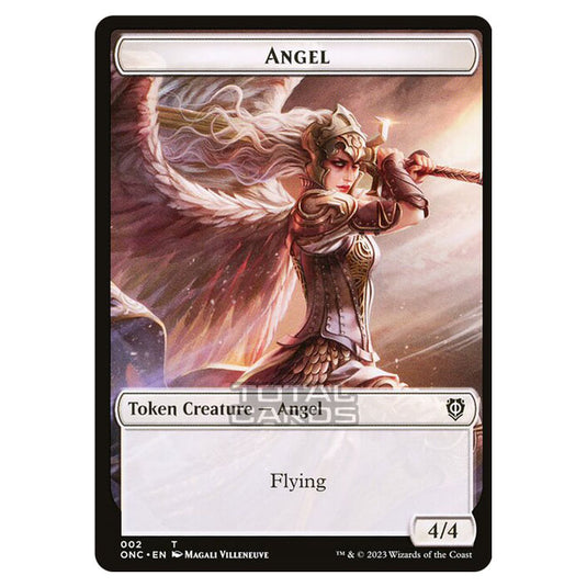 Magic The Gathering - Phyrexia - All Will Be One - Commander - Tokens - Angel - 2/23