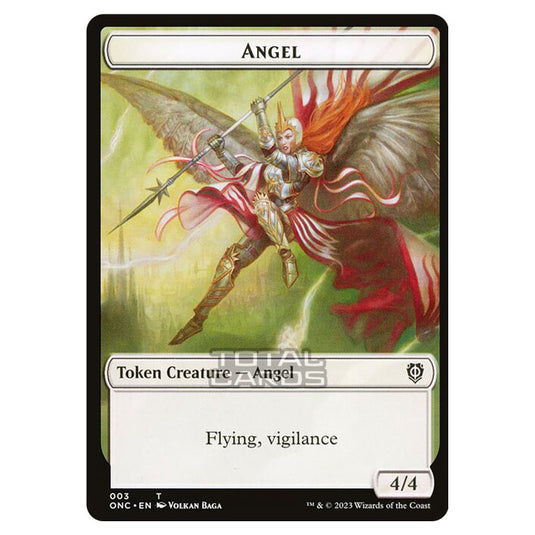 Magic The Gathering - Phyrexia - All Will Be One - Commander - Tokens - Angel - 3/23