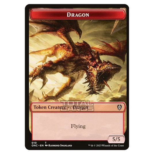 Magic The Gathering - Phyrexia - All Will Be One - Commander - Tokens - Dragon - 10/23