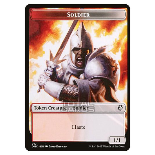 Magic The Gathering - Phyrexia - All Will Be One - Commander - Tokens - Soldier - 17/23