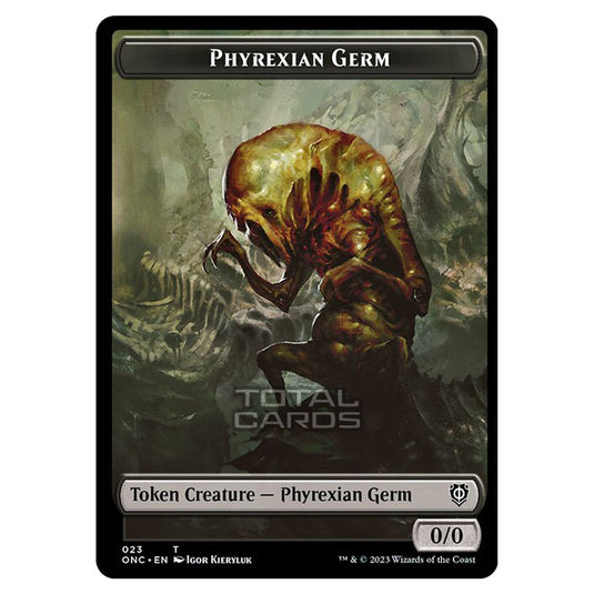 Magic The Gathering - Phyrexia - All Will Be One - Commander - Tokens - Phyrexian Germ - 23/23