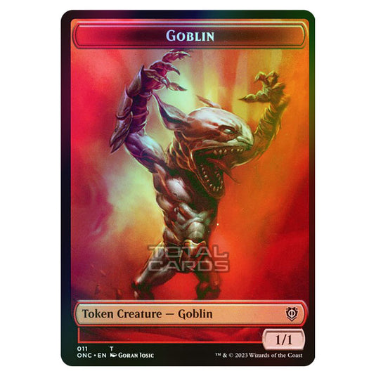 Magic The Gathering - Phyrexia - All Will Be One - Commander - Tokens - Goblin - 11/23 (Foil)