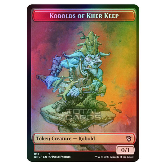 Magic The Gathering - Phyrexia - All Will Be One - Commander - Tokens - Kobolds of Kher Keep - 12/23 (Foil)