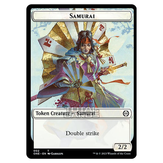 Magic The Gathering - Phyrexia - All Will Be One - Tokens - Samurai - 2/14