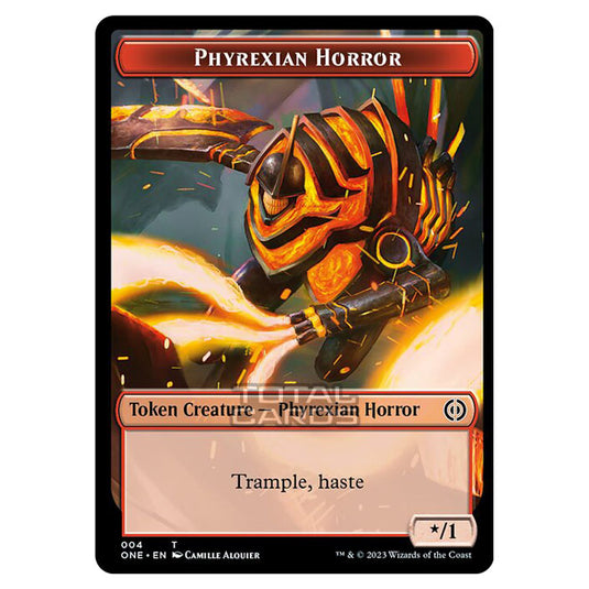 Magic The Gathering - Phyrexia - All Will Be One - Tokens - Phyrexian Horror - 4/14