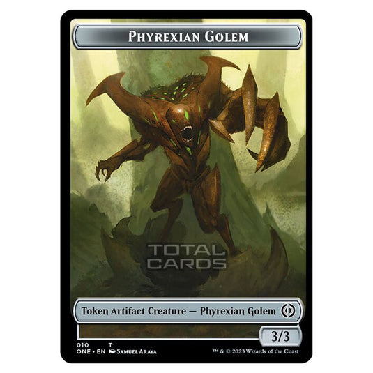 Magic The Gathering - Phyrexia - All Will Be One - Tokens - Phyrexian Golem - 10/14