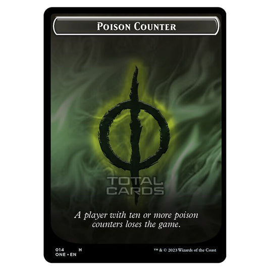 Magic The Gathering - Phyrexia - All Will Be One - Tokens - Poison Counter - 14/14