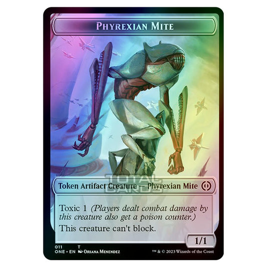 Magic The Gathering - Phyrexia - All Will Be One - Tokens - Phyrexian Mite - 11/14 (Foil)
