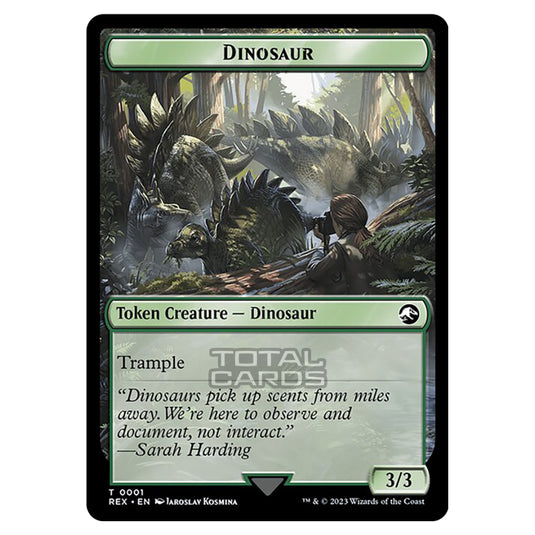 Magic The Gathering - The Lost Caverns of Ixalan - Jurassic World Collection - Dinosaur - 0001