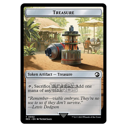 Magic The Gathering - The Lost Caverns of Ixalan - Jurassic World Collection - Treasure - 0002