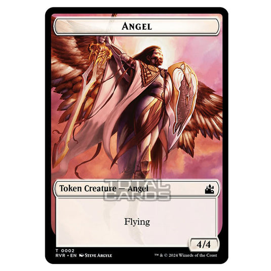 Magic The Gathering - Ravnica Remastered - Tokens - Angel - 0002