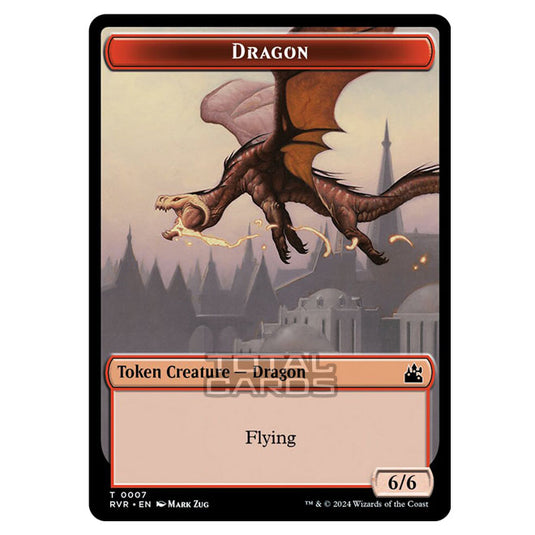 Magic The Gathering - Ravnica Remastered - Tokens - Dragon - 0007