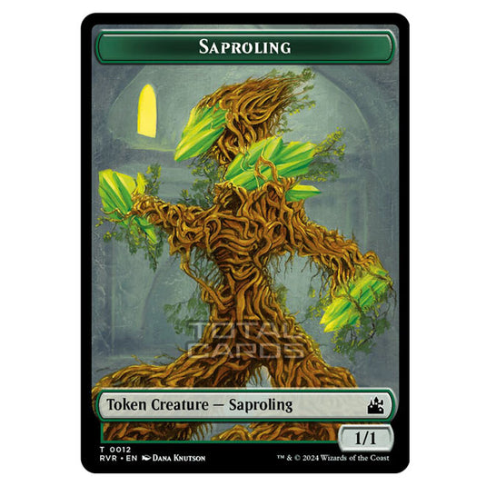 Magic The Gathering - Ravnica Remastered - Tokens - Saproling - 0012