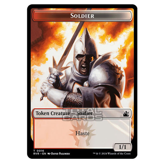 Magic The Gathering - Ravnica Remastered - Tokens - Soldier - 0016