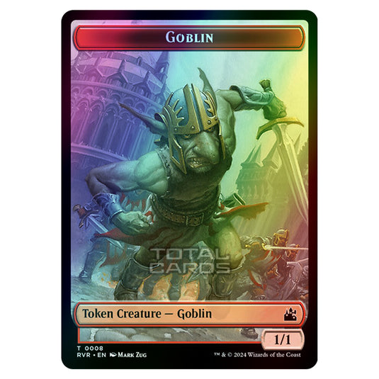 Magic The Gathering - Ravnica Remastered - Tokens - Goblin - 0008 (Foil)