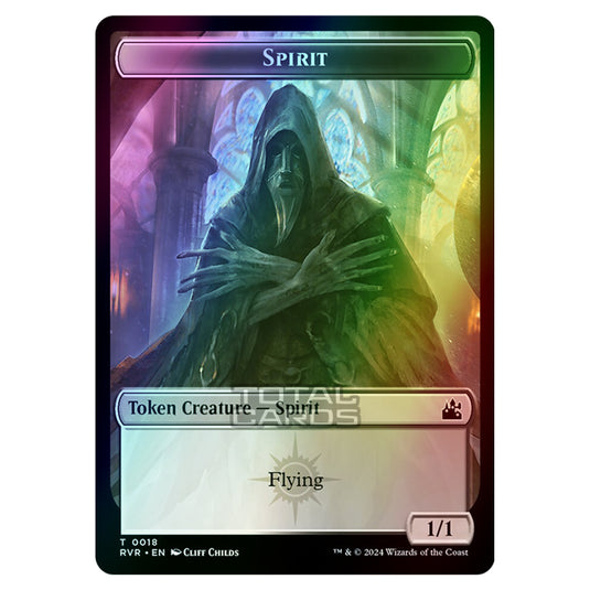 Magic The Gathering - Ravnica Remastered - Tokens - Spirit - 0018 (Foil)