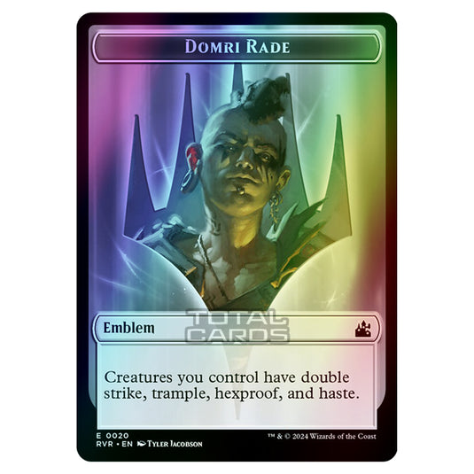 Magic The Gathering - Ravnica Remastered - Tokens - Domri Rade Emblem - 0020 (Foil)