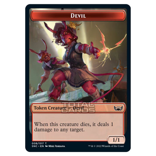Magic The Gathering - Streets of New Capenna - Tokens - Devil - 8/17