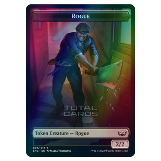 Magic The Gathering - Streets of New Capenna - Tokens - Rogue - 7/17 (Foil)