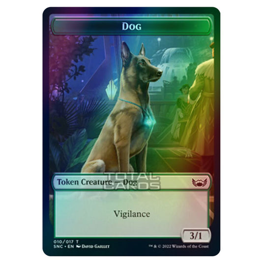 Magic The Gathering - Streets of New Capenna - Tokens - Dog - 10/17 (Foil)