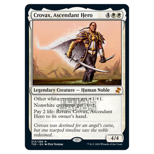 Magic The Gathering - Time Spiral Remastered - Crovax, Ascendant Hero - 15/289