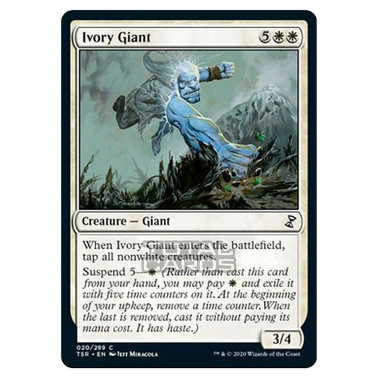 Magic The Gathering - Time Spiral Remastered - Ivory Giant - 20/289