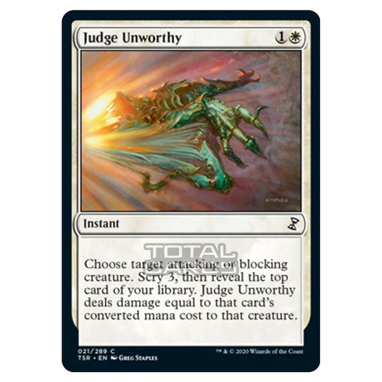 Magic The Gathering - Time Spiral Remastered - Judge Unworthy - 21/289