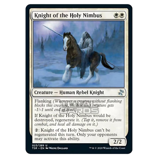 Magic The Gathering - Time Spiral Remastered - Knight of the Holy Nimbus - 23/289