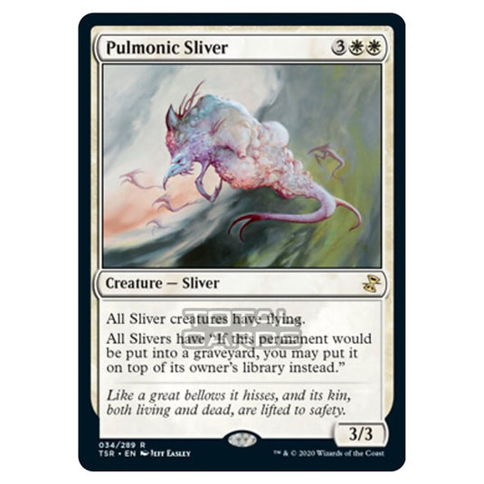 Magic The Gathering - Time Spiral Remastered - Pulmonic Sliver - 34/289