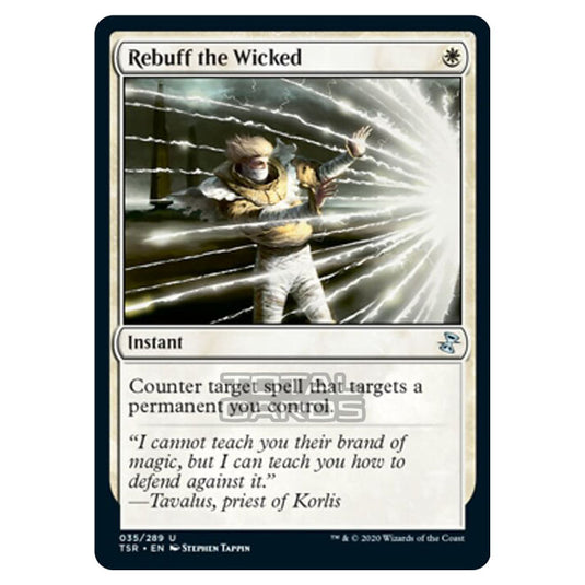 Magic The Gathering - Time Spiral Remastered - Rebuff the Wicked - 35/289