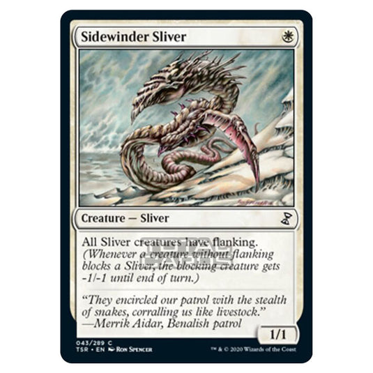 Magic The Gathering - Time Spiral Remastered - Sidewinder Sliver - 43/289