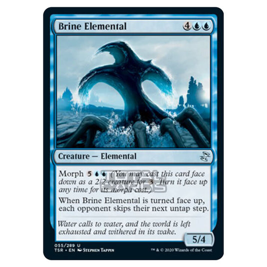 Magic The Gathering - Time Spiral Remastered - Brine Elemental - 55/289