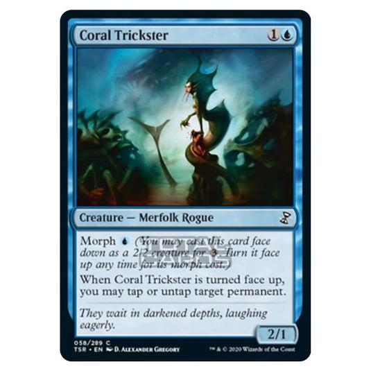 Magic The Gathering - Time Spiral Remastered - Coral Trickster - 58/289