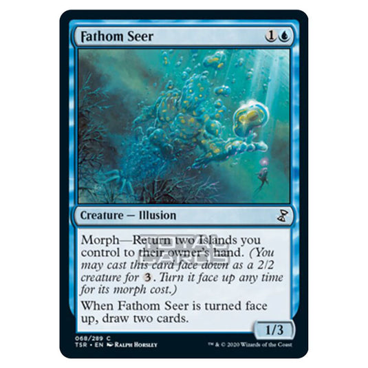 Magic The Gathering - Time Spiral Remastered - Fathom Seer - 68/289