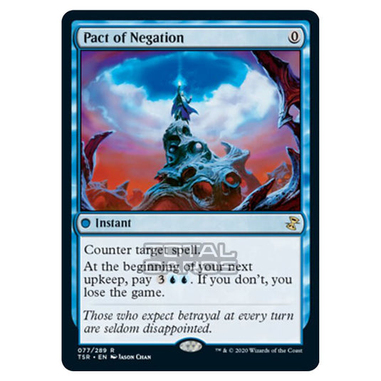 Magic The Gathering - Time Spiral Remastered - Pact of Negation - 77/289