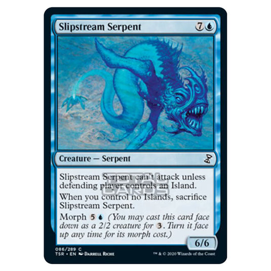 Magic The Gathering - Time Spiral Remastered - Slipstream Serpent - 86/289