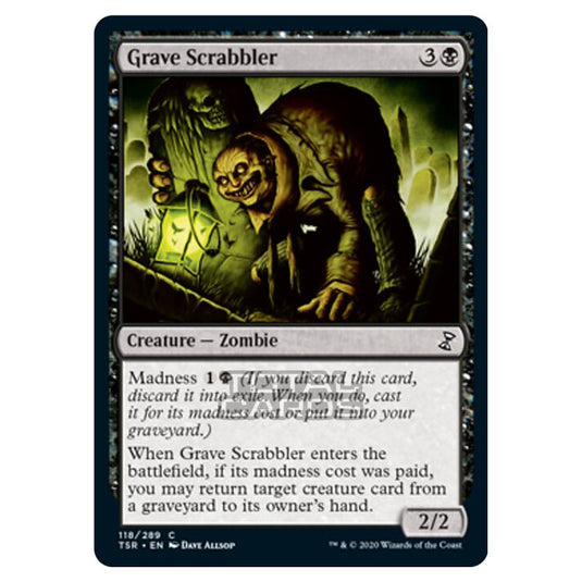 Magic The Gathering - Time Spiral Remastered - Grave Scrabbler - 118/289