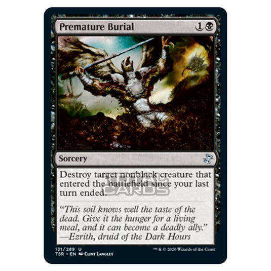 Magic The Gathering - Time Spiral Remastered - Premature Burial - 131/289