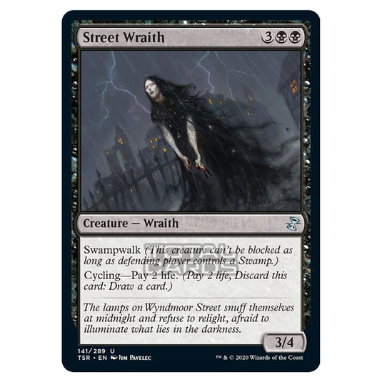 Magic The Gathering - Time Spiral Remastered - Street Wraith - 141/289