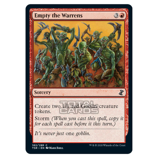 Magic The Gathering - Time Spiral Remastered - Empty the Warrens - 162/289