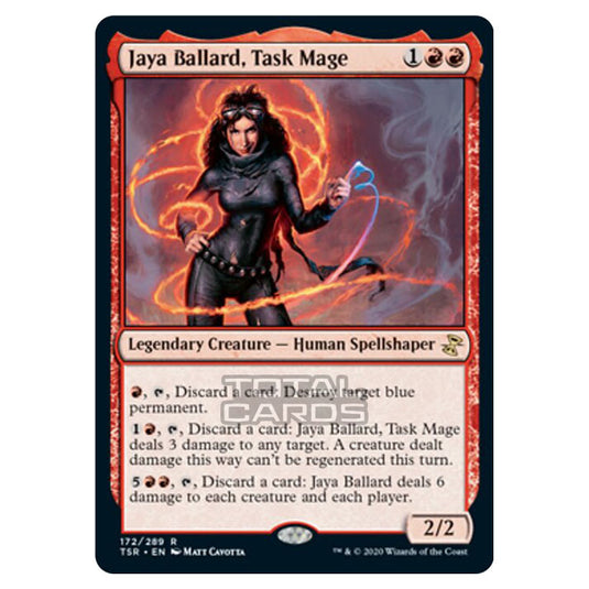 Magic The Gathering - Time Spiral Remastered - Jaya Ballard, Task Mage - 172/289