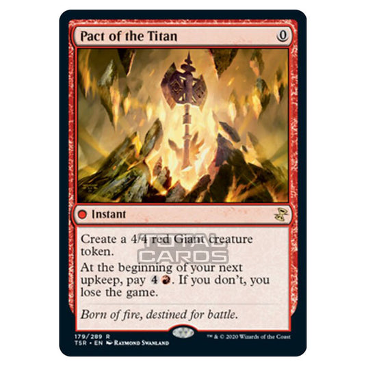 Magic The Gathering - Time Spiral Remastered - Pact of the Titan - 179/289