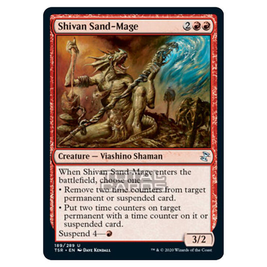 Magic The Gathering - Time Spiral Remastered - Shivan Sand-Mage - 189/289