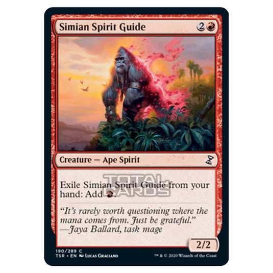 Magic The Gathering - Time Spiral Remastered - Simian Spirit Guide - 190/289