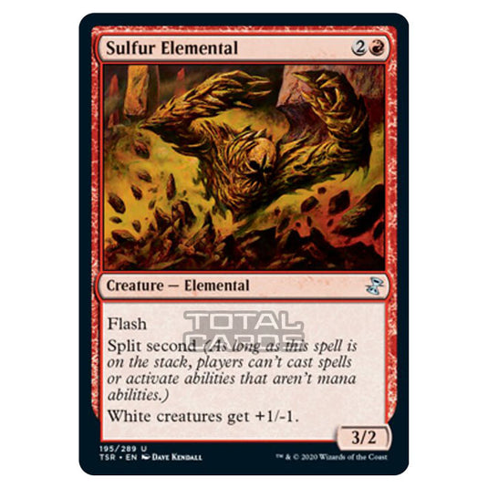 Magic The Gathering - Time Spiral Remastered - Sulfur Elemental - 195/289