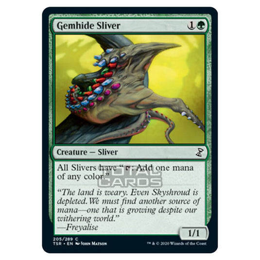 Magic The Gathering - Time Spiral Remastered - Gemhide Sliver - 205/289