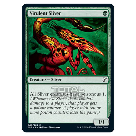 Magic The Gathering - Time Spiral Remastered - Virulent Sliver - 246/289