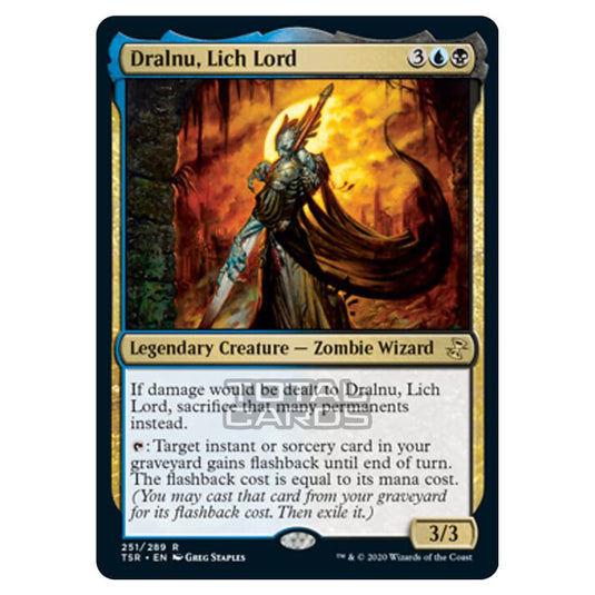 Magic The Gathering - Time Spiral Remastered - Dralnu, Lich Lord - 251 Magic The Gathering - Time Spiral Remastered - Dralnu, Lich Lord - 251