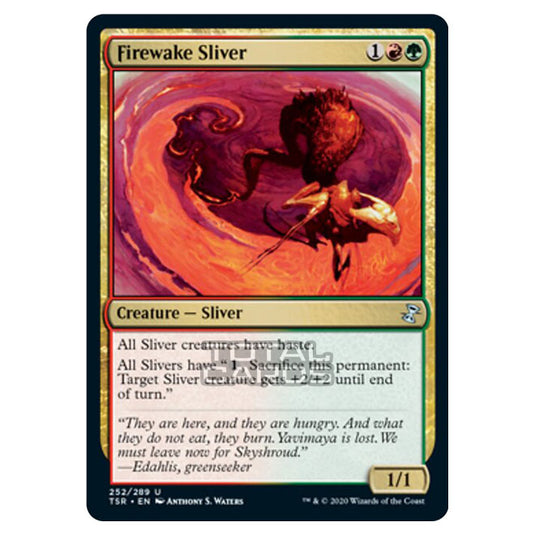 Magic The Gathering - Time Spiral Remastered - Firewake Sliver - 252/289