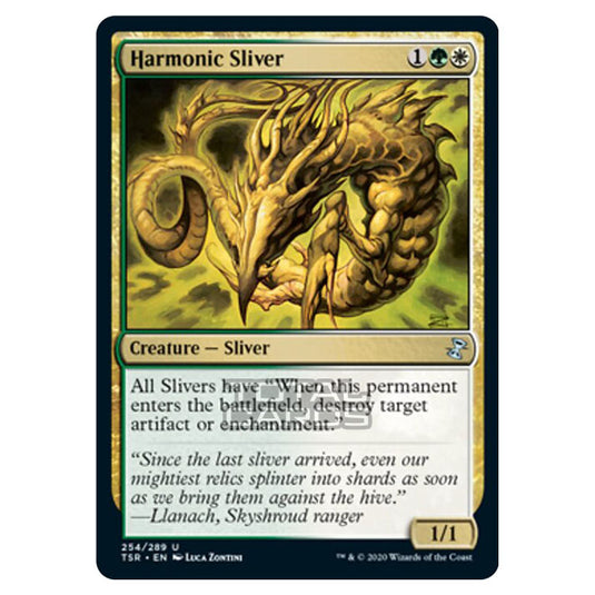 Magic The Gathering - Time Spiral Remastered - Harmonic Sliver - 254/289